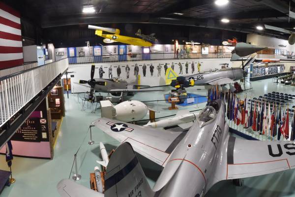 air crafts in the armament museum