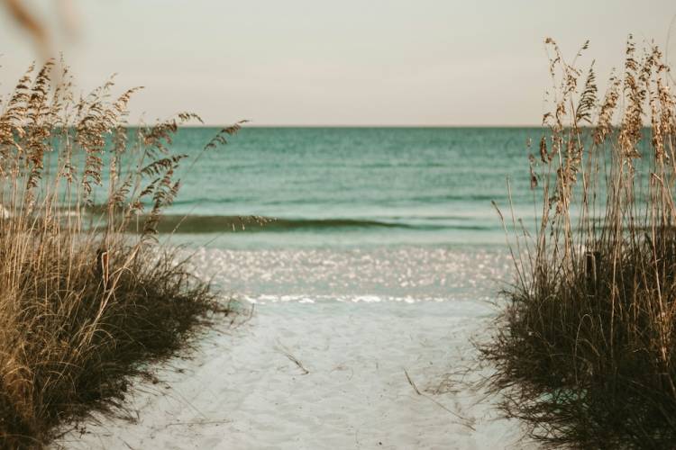 View of beach in Destin